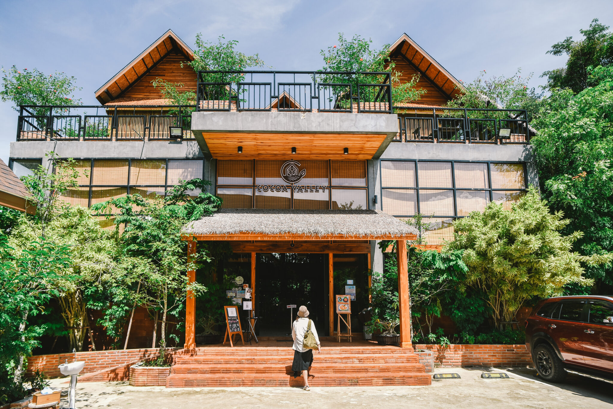 รีวิวที่พัก สัมผัสโกโก้เมืองน่าน 'Cocoa Valley Resort' khon khee tiew